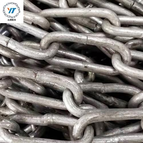 DIN763 Galvanized Marine Anchor Link Chain with Smooth Welded Point