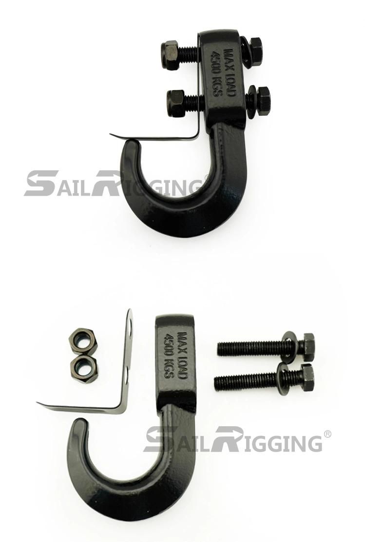 Forged Steel Trailer Towing Hook with Latch for Car