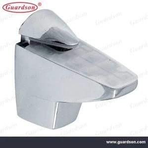 Zinc Alloy Glass Shelf Support, Glass Clamp (401016)