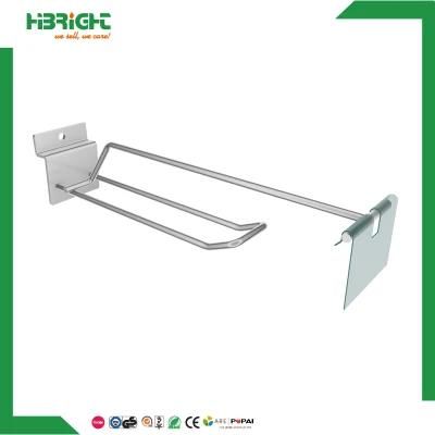 Slatwall Metal Pop Display Fixtures Hooks