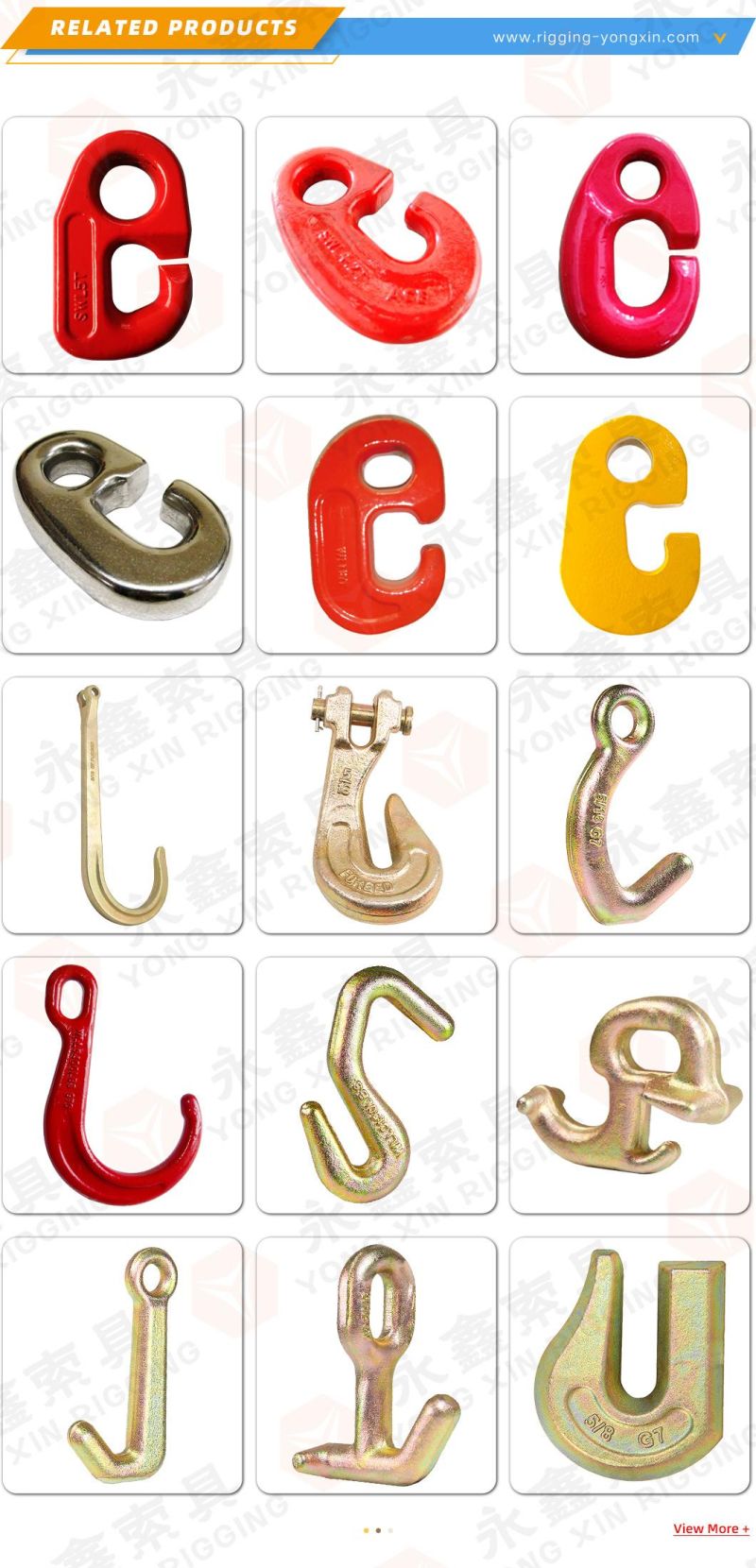 Forged G Hook Alloy Steel Hook