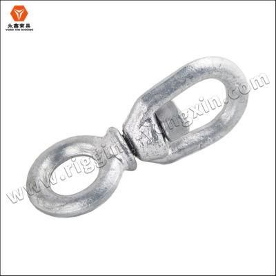 Custom Size JIS Type Carbon Steel Chain Swivels G401 Single Eye Swivel