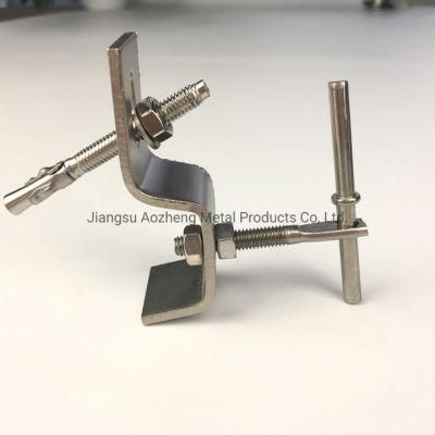 Stainless Steel Z Bracket with Anchors for Stone Fixing System
