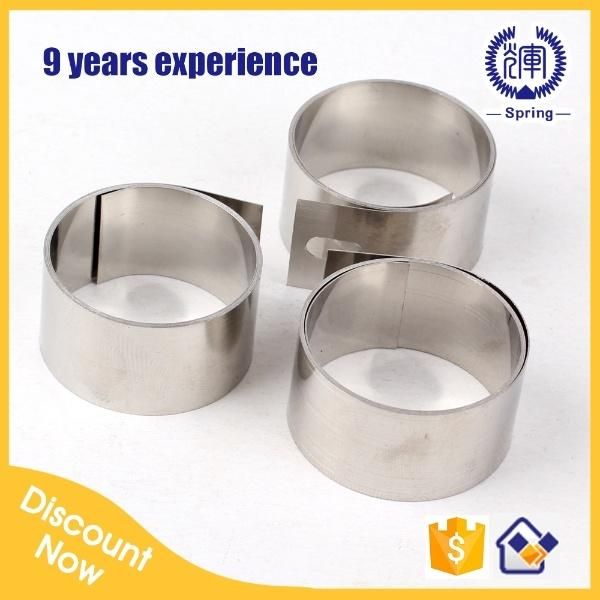 Factory Custom Stainless Steel Flat Spring Clips