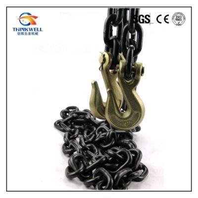Forging Part Steel G80 Lashing Chain with Grab Hook