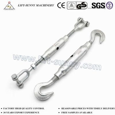 DIN1478 Closed Body Hook Hook Turnbucle Wire Rope Turnbuckle