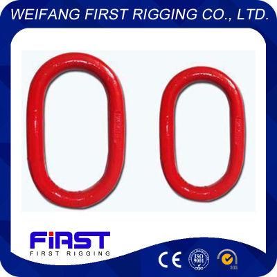 High Quality Red Color Painted Alloy Steel Forged Chain Master Link