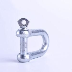 Heavy Duty Galvanized Steel JIS European Type Large D Shackle Bow Shackle