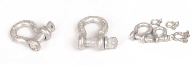 1/2′′ Hot Dipped Galvanized Screw Pin Anchor Shackle
