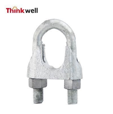 China Made Factory Price Strong Us Type Malleable Wire Rope Clip