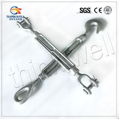 Hot DIP Galvanized Forged Us Type Turnbuckle
