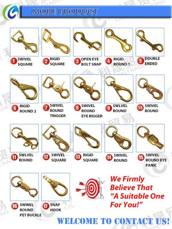 Metal Hook Galvanzied DIN5299A Snap Hook