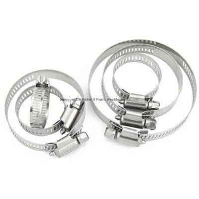 Waste Flexible Pipe Connector 40mm American Type Worm Drive Hose Clamp