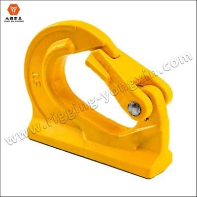 Painted Alloy Steel Weld on Excavator Hooks Weld-on Lifting Hook