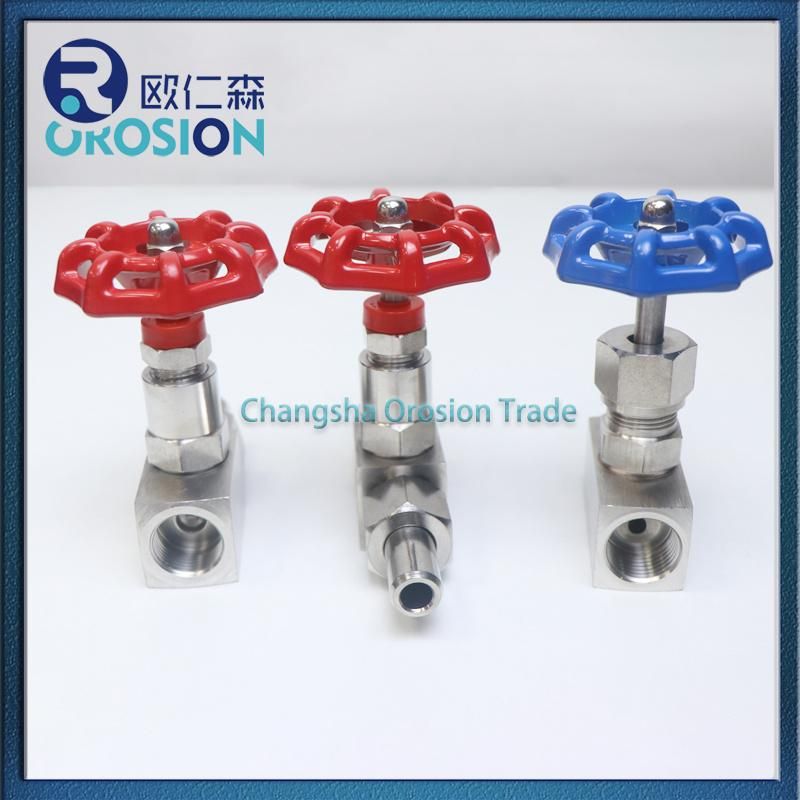 High Pressure 6000 Psi 2 Way Stainless Steel Weld Needle Valve