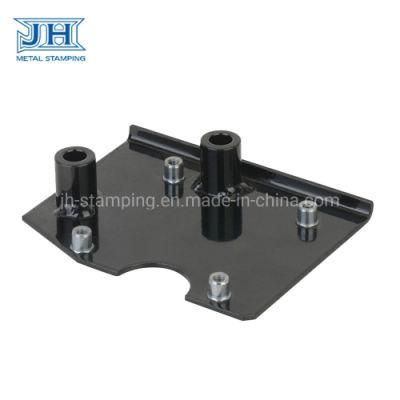 Professional OEM Laser Cutting Black Power Coating Stamping Refrigeration Part