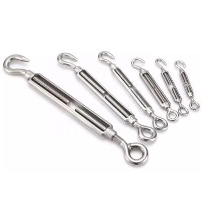 High Quality DIN1480 Galvanized Drop Forged Eye Hook Turnbuckle