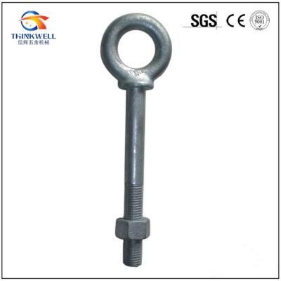 G291 Forged Regular Eye Bolt with Long Shank