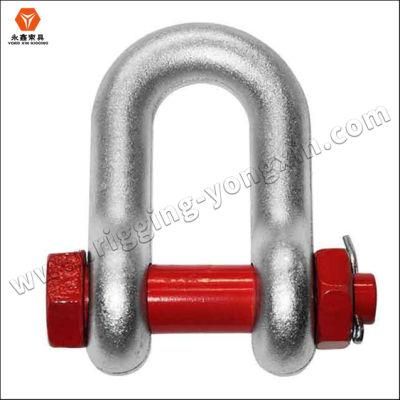 Us Type Hot Galvanised Dee Safety Shackle G2150