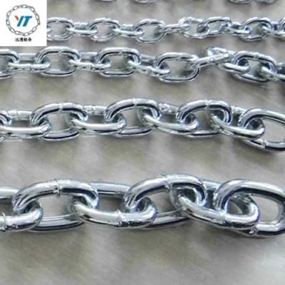 Electro Galvanized DIN766 Short Link Chain