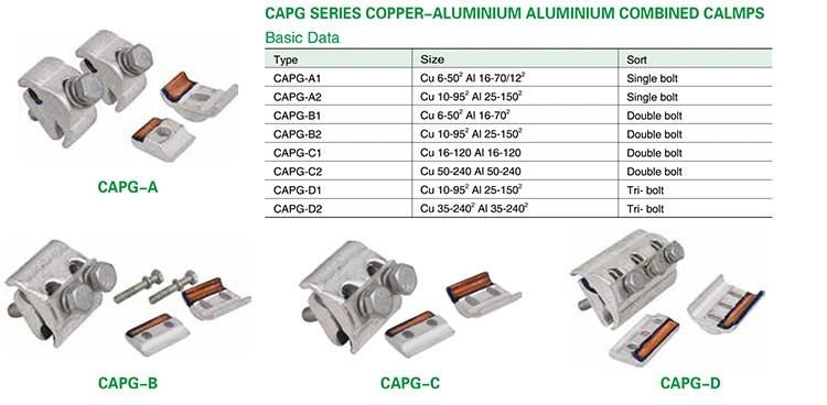 Capg Series Copper-Aluminium Combined Clamp