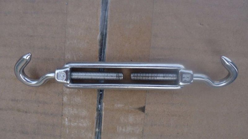 Stainless Steel Turnbuckle in Hook to Eye, Eye to Eye, Hook to Hook, Grade 316 or Grade 304