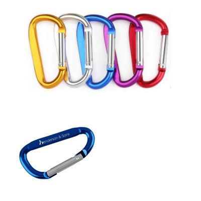 Hot Sell Custom Water Bottle Carabiner Clip Hook Keychain