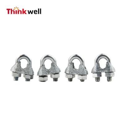 Low Price Zinc Plating DIN 741 Malleable Wire Rope Clips