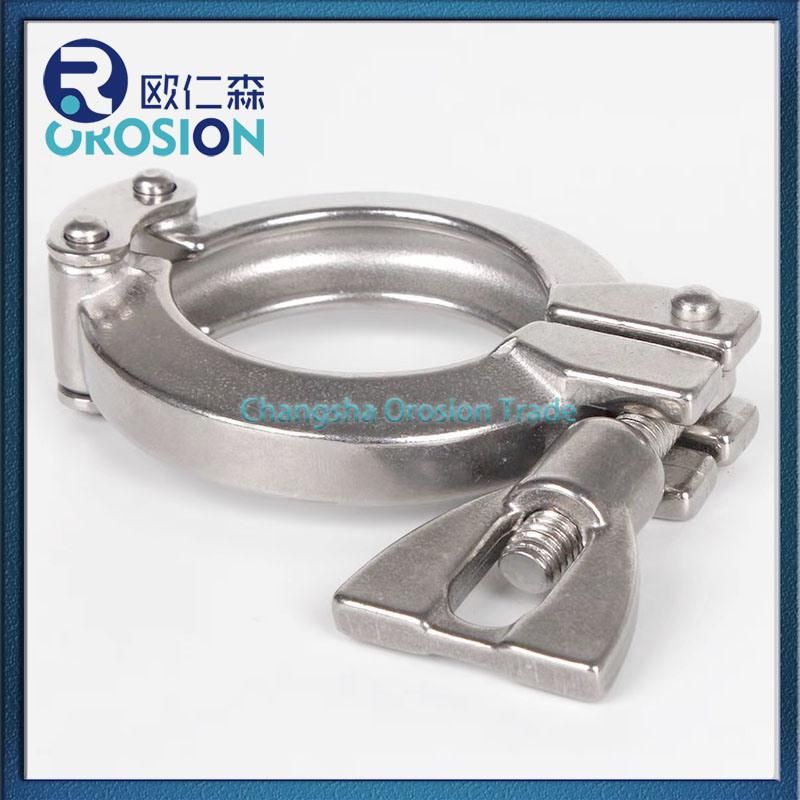 Sanitory Stainless Steel Clamp SS304/316 Double Pin