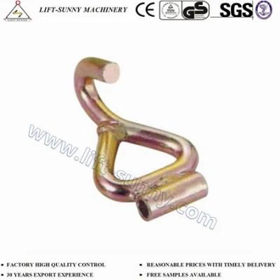 Cargo Lashing Straps Snap Hook Single Welded Tube J Hook