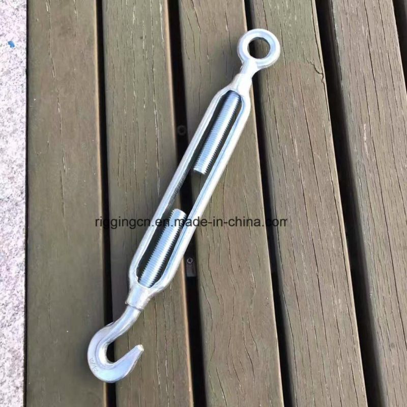 JIS Forged Turnbuckle with Eye Hook Stud Lashing Hook