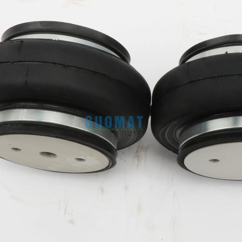 Single Small Vibration Industrial Air Spring Guomat 1K130070 Refer to Goodyear 1b5-500 with Aluminum Plate