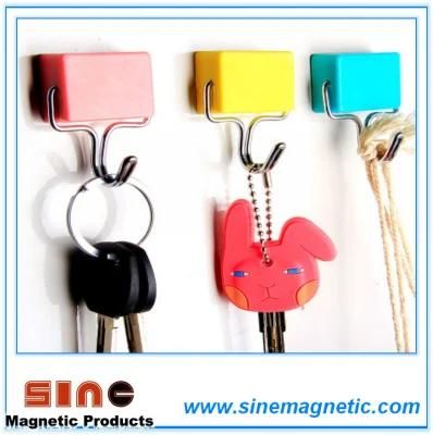 Kitchen/Refrigerator Square Magnetic Hooks