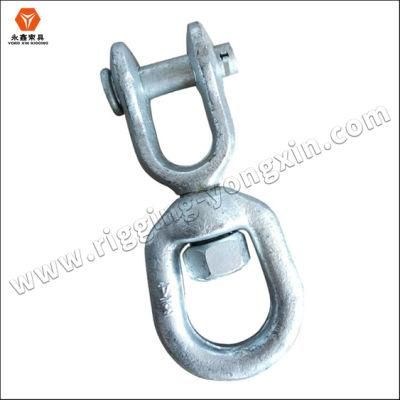 Rigging Hardware Swivel Marine Usage Galvanized G403 Forged Jaw Eye Swivel