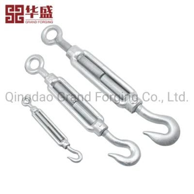 Drop Forged DIN1480 Galvanized Heavy Duty Turnbuckle