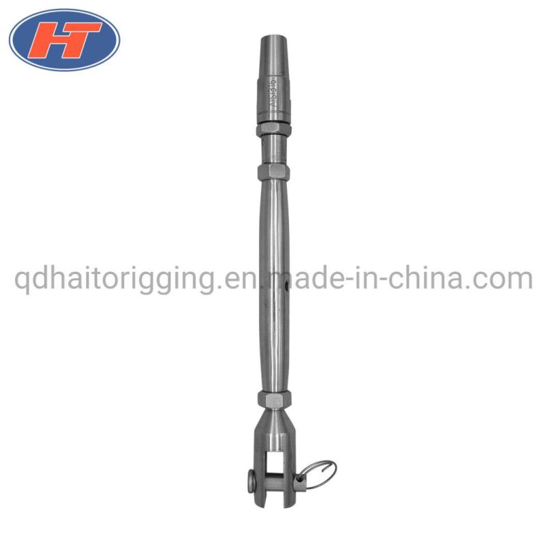 Selected Material AISI304/316 Rigging Screw Turnbuckle with Jaw&Jaw