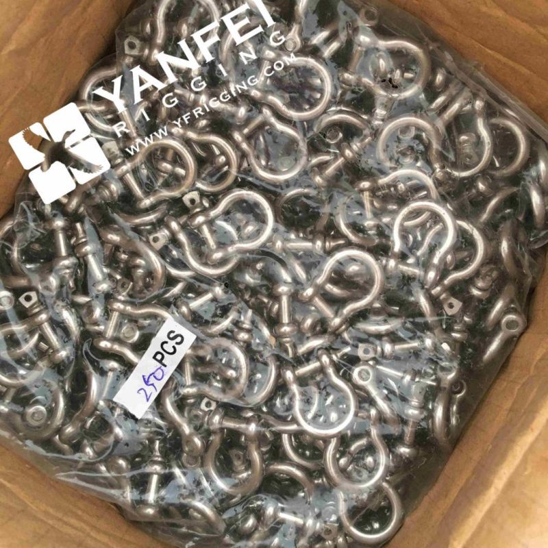 Stainless Steel Us Type Bow Shackle