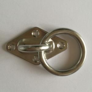 Heavy Duty Stainless Steel 304/316 Marine Yacht Ring Pad Eye Plate