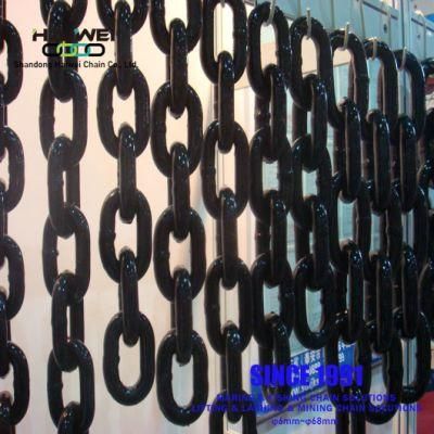 Customized G80 6mm Electro-Galvanized Hoist Lifting Chain