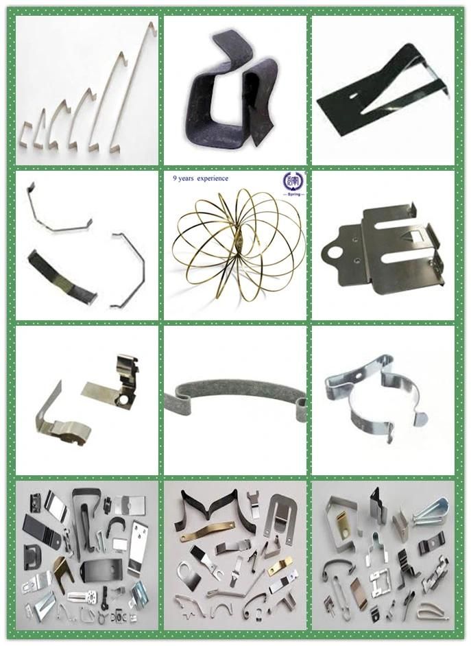 OEM Flat Clip Spring Clip Metal Steel Spring Clip for Contacting