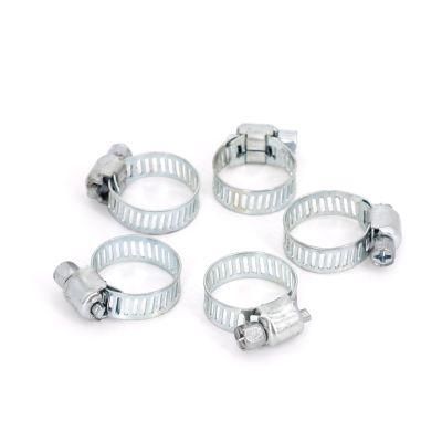 3/4&quot; Iron Galvanized American Type Hose Clamp 8mm Width