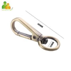 High Quality Factory Directly Sale Zine Alloy Metal Lanyard Hook, Metal Snap Hooks, Bag Hook