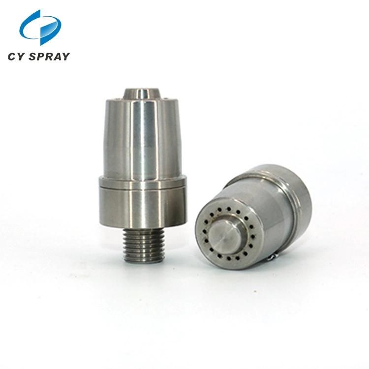 Aluminium Windjet Nozzle with Round Spray Pattern for Blowing