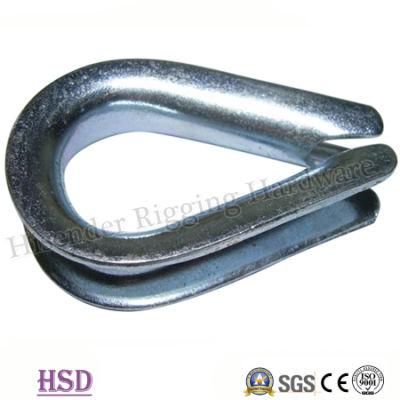 Galvanized Wire Rope DIN6899b Thimble of Rigging Hardware
