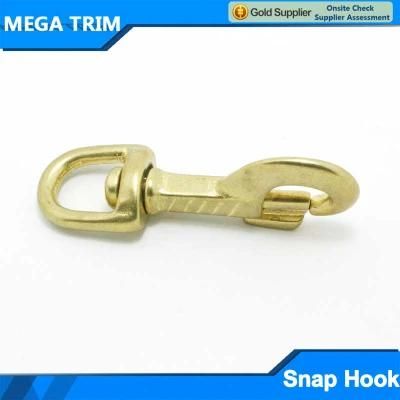 Gold Metal Hook with Bag Ornament