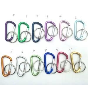 Hot Quick Release 50mm Aluminum Hook for Keychain/Carabiner/Camping Spring Snap Clip (HS109)