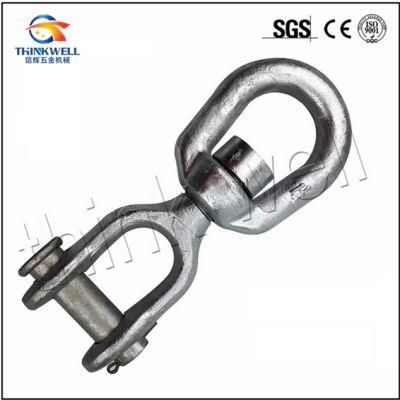 Forged Steel Hot DIP Galvanized Eye and Jaw End Swivel