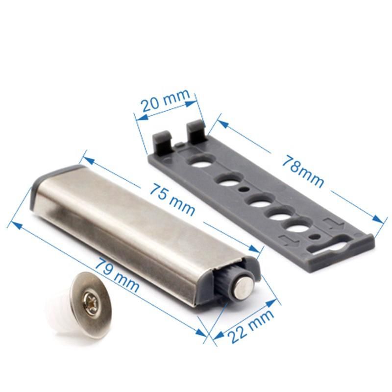 furniture Accessories Magnet Cabinet Door Handle Push-Free Rebound Device