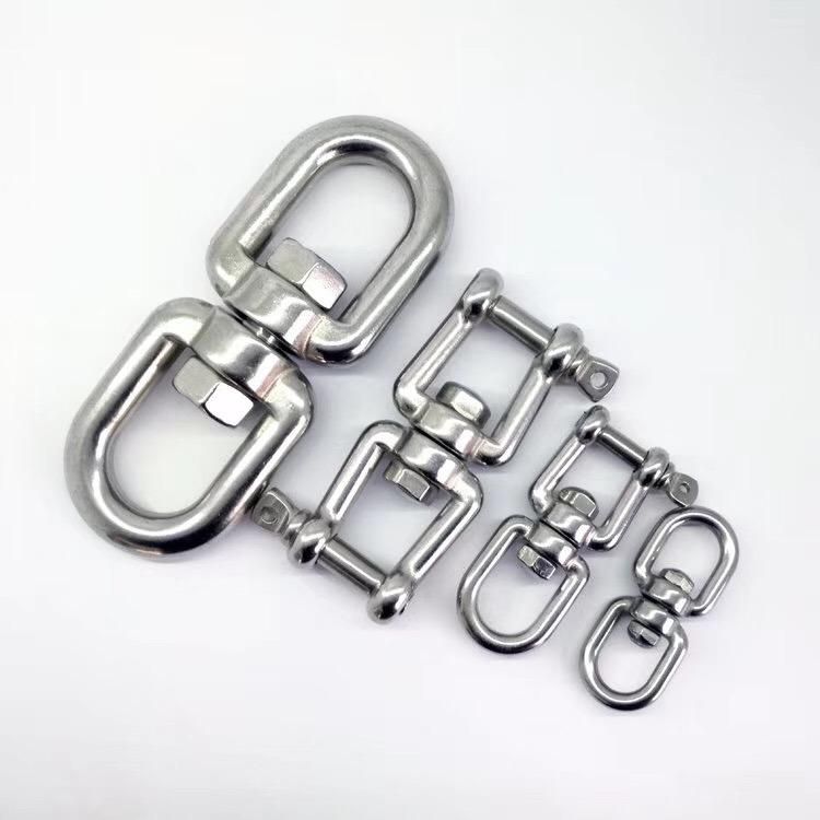 Stainless Steel Jaw and Eye Swivel Rigging Hardware