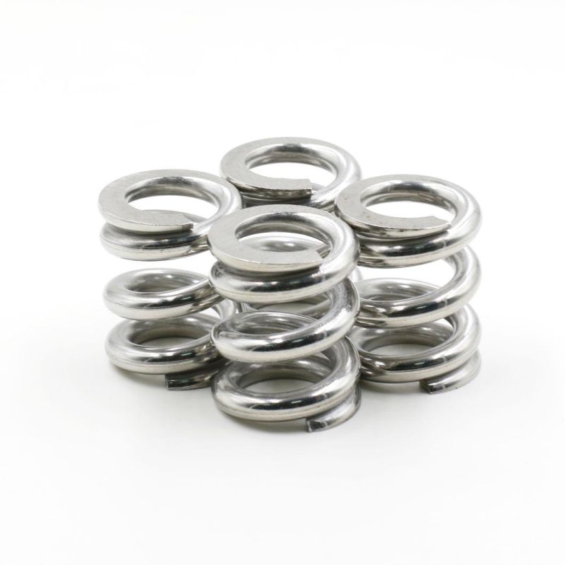 RoHS Ss Black Color Zinc Stock Compression Springs